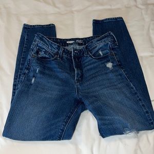 Old Navy High-Rise Power Straight Jeans